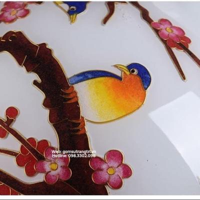 BÌNH HÚT TÀI LỘC CHIM HOA CAO CẤP